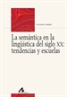 Portada del libro La semántica en la lingüística del siglo XX: tendencias y escuelas