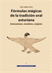 Portada del libro Fórmulas mágicas de la tradición oral asturiana