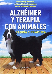 Portada del libro Alzheimer y terapia con animales