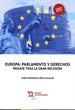 Portada del libro Europa: parlamento y derechos paisaje tras la gran recesión.