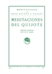 Portada del libro Meditaciones del Quijote