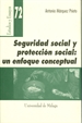 Portada del libro Seguridad social y protección social: un enfoque conceptual