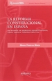 Portada del libro La reforma constitucional en España