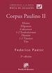 Portada del libro Corpus Paulino II