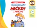 Portada del libro Vacaciones con Mickey y sus amigos. Empiezo infantil (4 años) (Disney. Cuaderno de vacaciones)