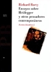 Portada del libro Ensayos sobre Heidegger y otros pensadores contemporáneos