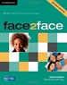 Portada del libro Face2face Intermediate Workbook with Key