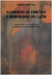 Portada del libro Elementos de fonética y morfología del latín