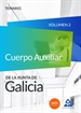 Portada del libro Cuerpo Auxiliar de la Xunta de Galicia. Temario Volumen 2