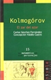 Portada del libro KOLMOGÓROV. El zar del azar