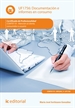 Portada del libro Documentación e informes en consumo. comt0110 - atención al cliente, consumidor o usuario