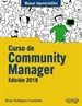 Portada del libro Curso de Community Manager. Edición 2018