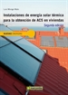 Portada del libro Instalaciones de energía solar térmica para la obtención de ACS en viviendas y edificios