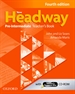 Portada del libro New Headway 4th Edition Pre-Intermediate. Teacher's Book & Teacher's Resource Disc