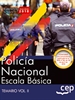 Portada del libro Policía Nacional Escala Básica. Temario Vol. II.