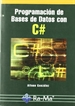 Portada del libro Programación de Bases de Datos con C#