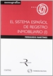 Portada del libro El Sistema Español de Registro Inmobiliario (I)