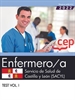 Portada del libro Enfermero/a. Servicio de Salud de Castilla y León (SACYL). Test Vol. I