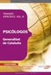 Portada del libro Psicólogos de la Generalitat de Cataluña. Temario específico  Vol. III.