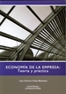 Portada del libro Economía de la empresa: teoría y práctica