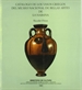 Portada del libro Catálogo de los vasos griegos del Museo Nacional de Bellas Artes de La Habana
