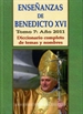 Portada del libro Enseñanzas de Benedicto XVI. Tomo 7: Año 2011