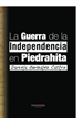 Portada del libro La guerra de la independencia en PiedraHíta