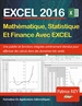 Portada del libro EXCEL 2016 - Mathematique, Statistique et Finance