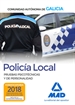 Portada del libro Policía Local de la Comunidad Autónoma de Galicia.  Pruebas psicotécnicas y de personalidad.