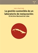 Portada del libro La gestión sostenible de un laboratorio de restauración: El Archivo Nacional de Cuba