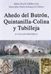 Portada del libro Ahedo del Butrón, Quintanilla-Colina y Tubilleja